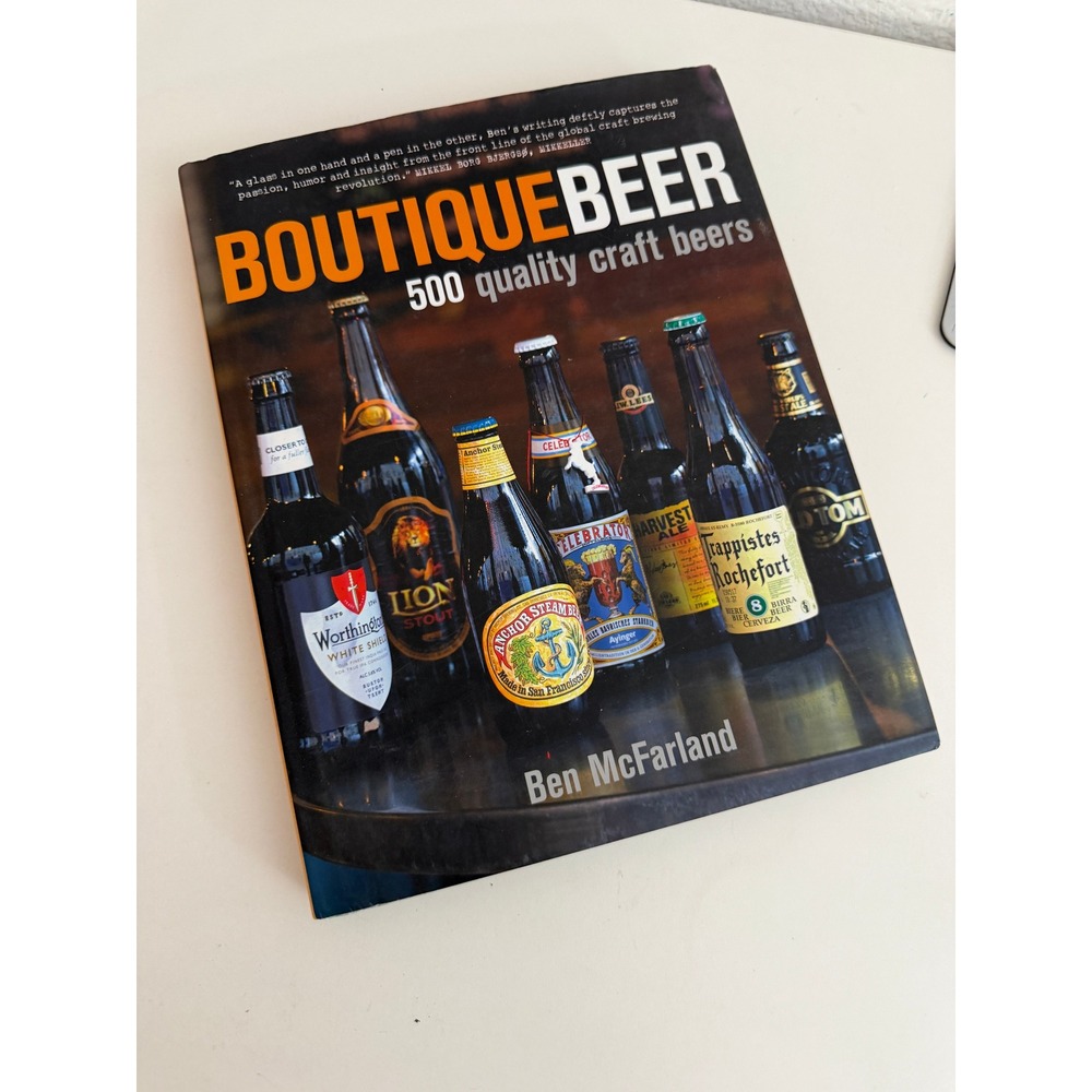 Boutique Beer‎ 500 Quality Craft Beers Ben McFarland Barrons Hardcover Book